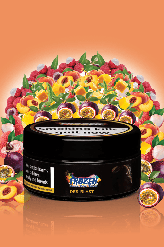 Frozen Desi Blast Shisha Flavour - Molasses - Shisha Shop
