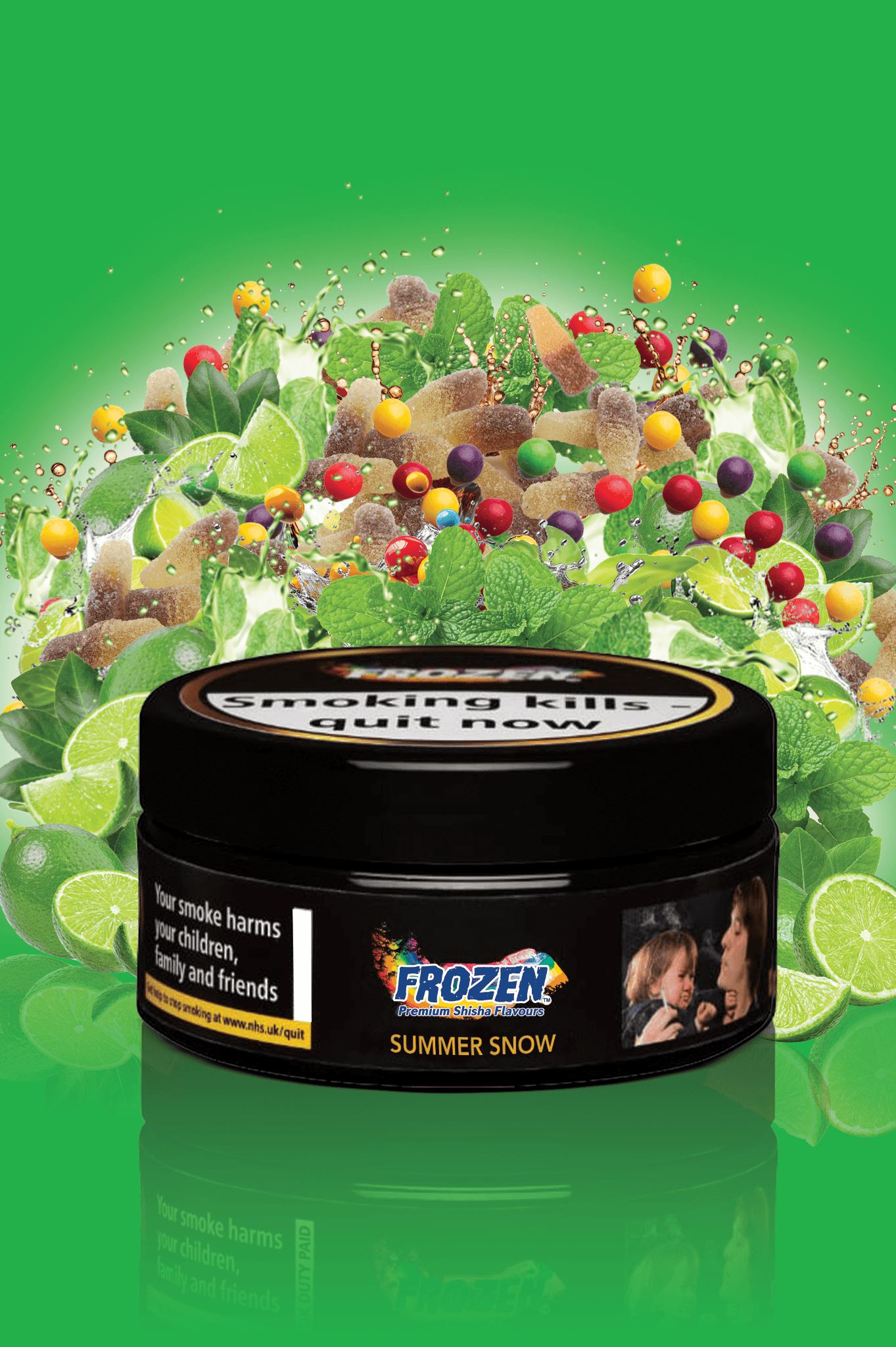 Frozen Summer Snow Shisha Flavour - Shisha Shop