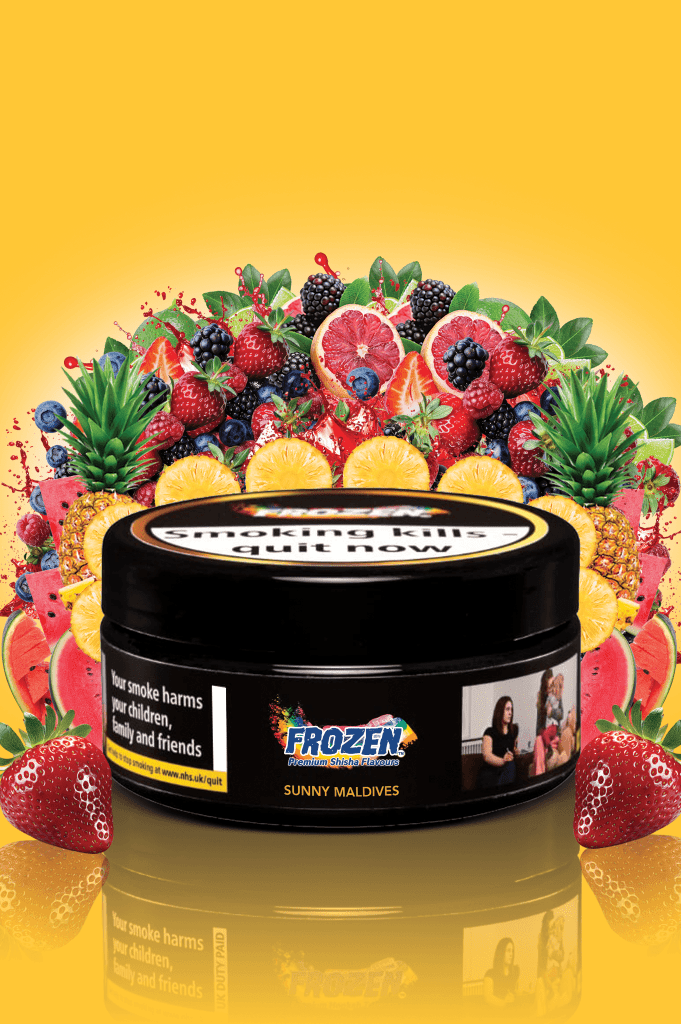 Frozen Sunny Maldives Shisha Flavour | Premium Hookah Molasses Mix