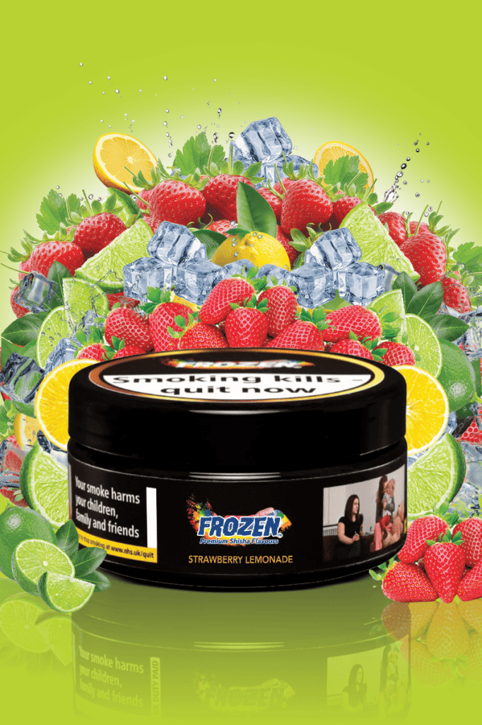 Frozen Strawberry Lemonade Shisha Flavour - Molasses - Shisha Shop