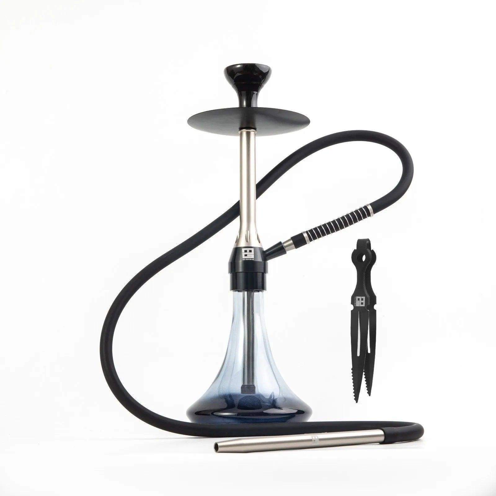 MG Kameleo Junior Shisha Pipe | Water Pipe | Hookah - Silver - Shisha Shop