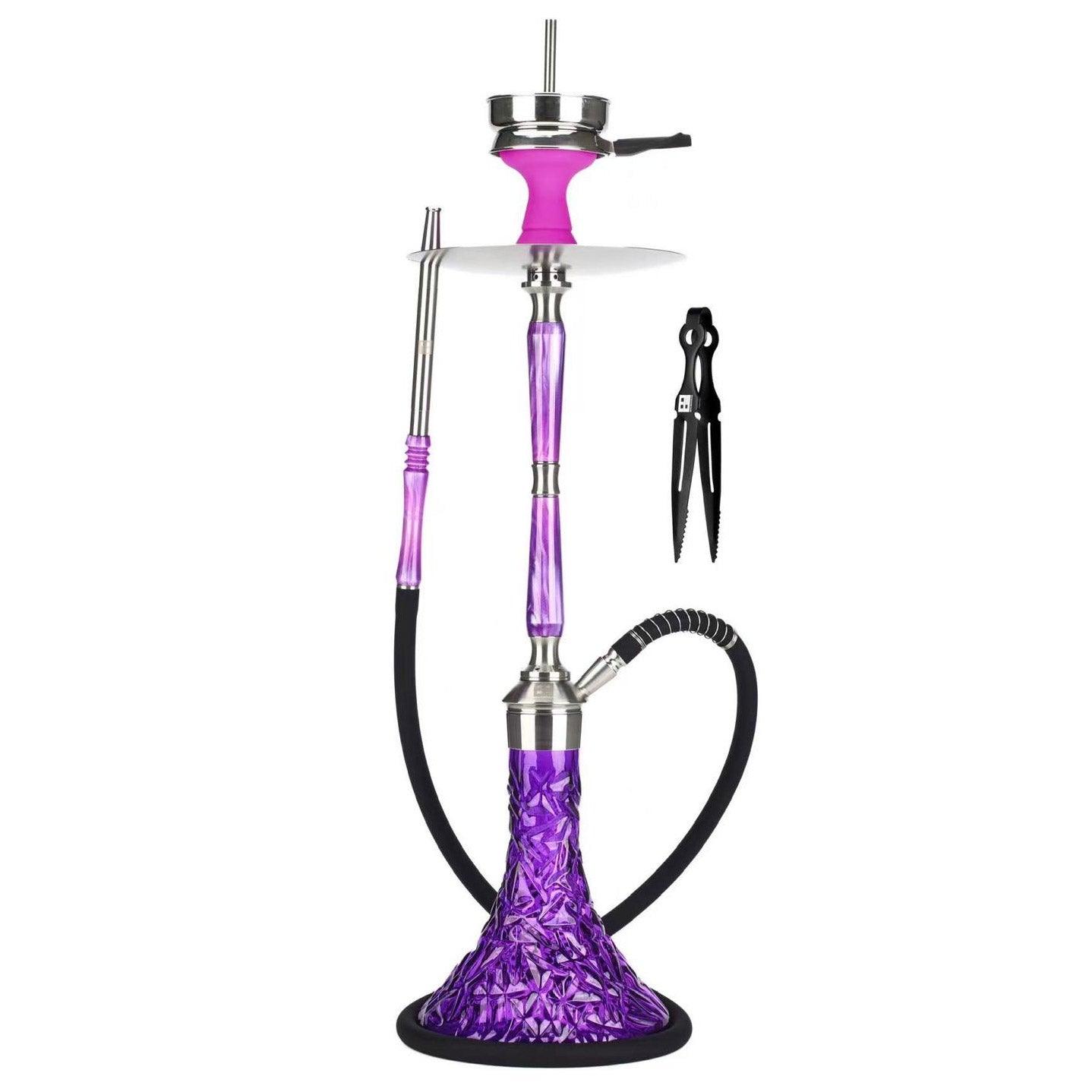 MG Mantis Shisha Pipe | Water Pipe | Hookah - Purple - Shisha Shop