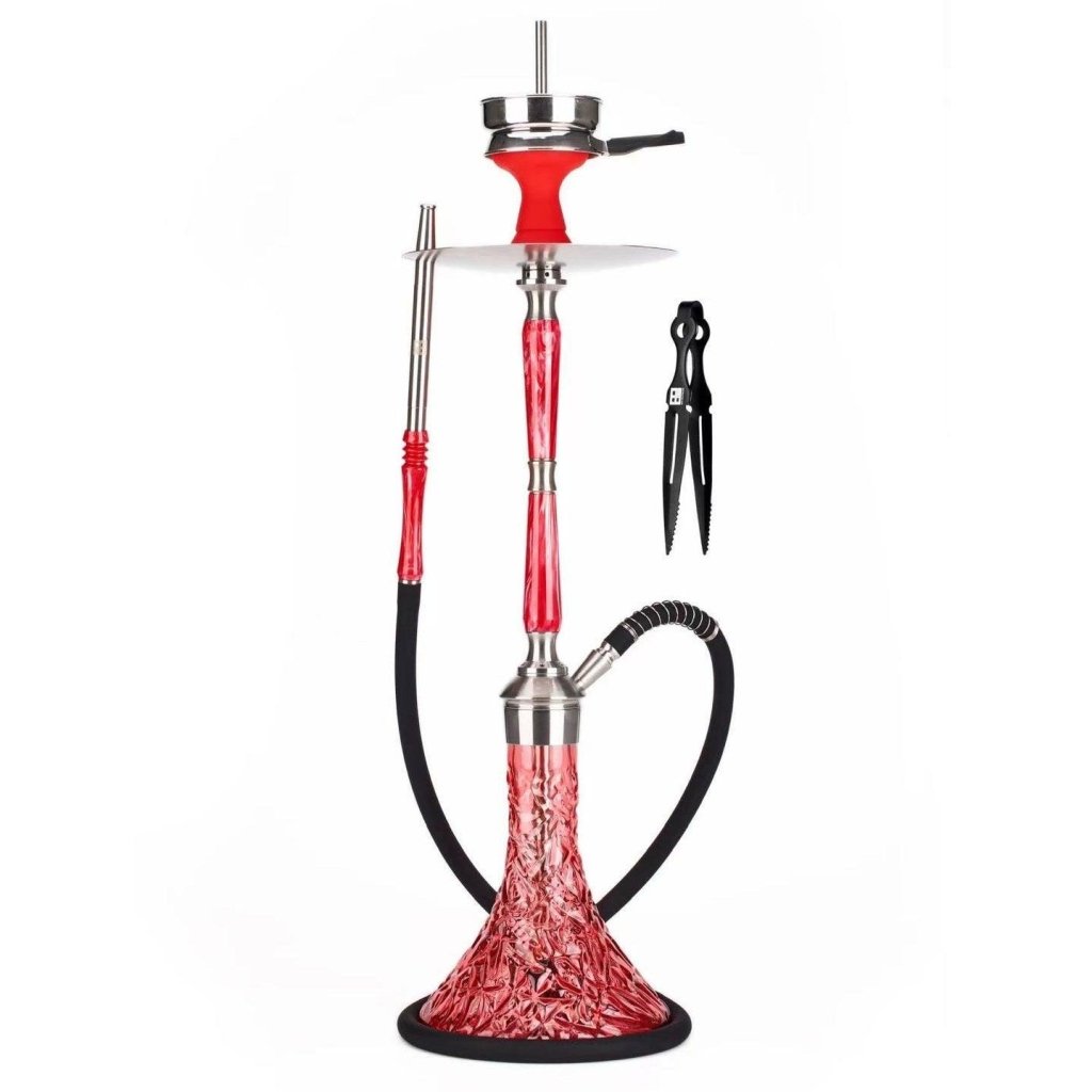 MG Mantis Shisha Pipe | Water Pipe | Hookah - Red - Shisha Shop