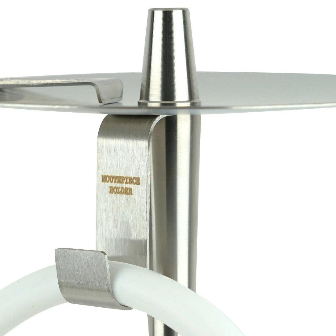 Oduman Infinity Hookah | Shisha Pipe | Hookah-Clear Glass Silver Body - Shisha Shop