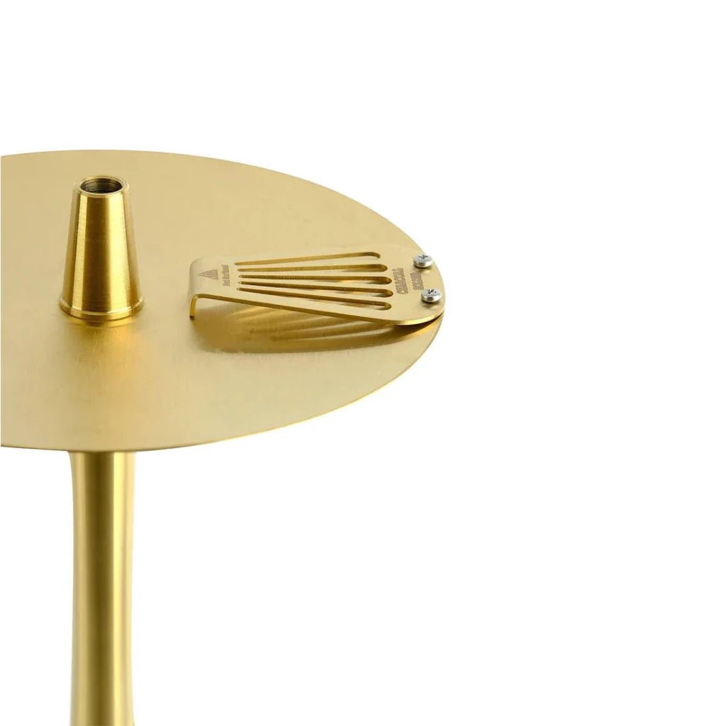 Oduman Infinity Hookah | Shisha Pipe | Hookah - Gold Glass Gold Body - Shisha Shop