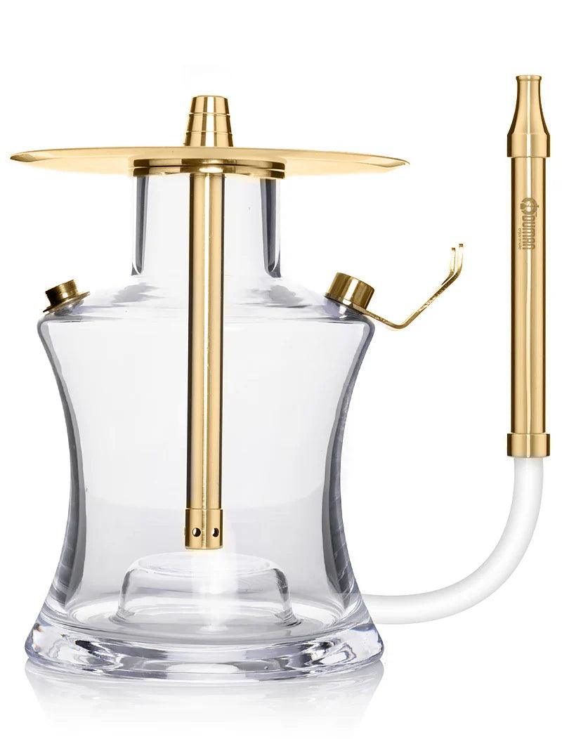 Oduman N2 Gold Glass Hookah | Shisha Pipe | Nargile | Shisha Shop