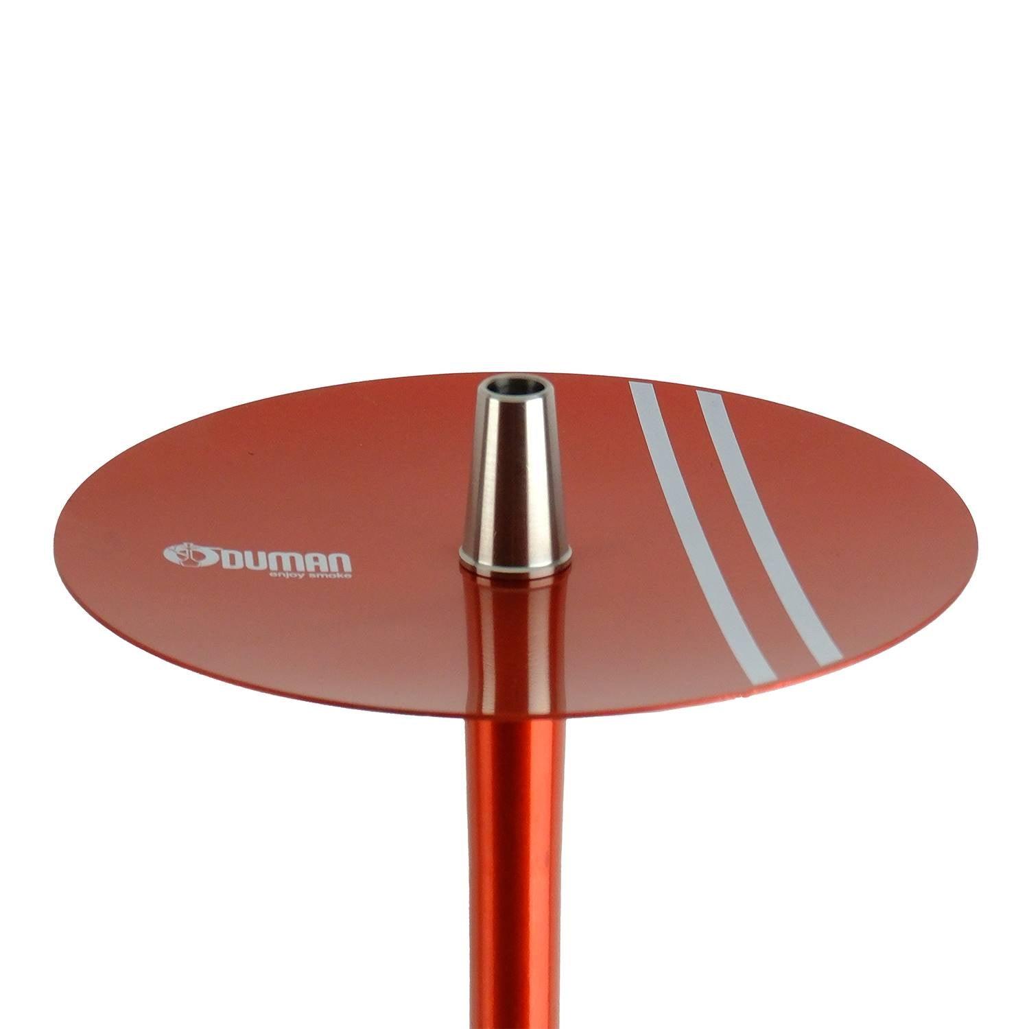 Oduman Nova Hookah | Shisha Pipe | Hookah-Clear Glass Red - Shisha Shop