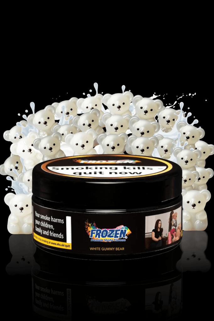 Frozen White Gummy Bear Shisha Flavour - Molasses - Shisha Shop