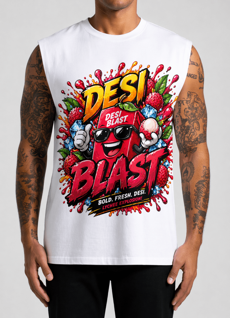 Desi Blast Tank Top - Shisha Shop