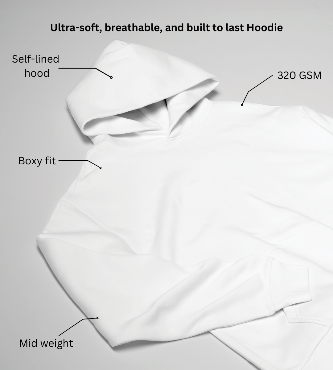 Relax Hood - 320 GSM | Soft Linen