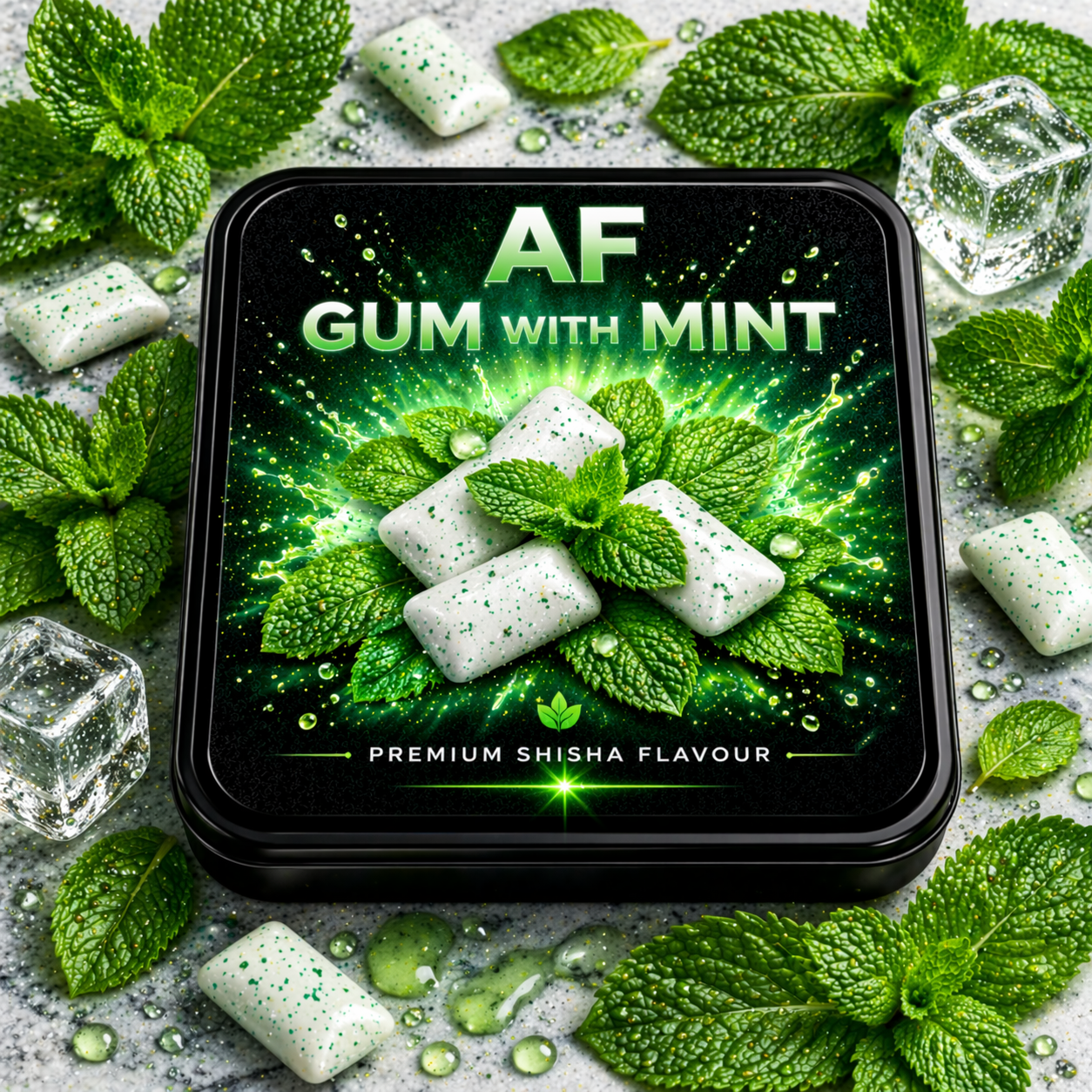 AF Gum with Mint Shisha Flavour Molasses