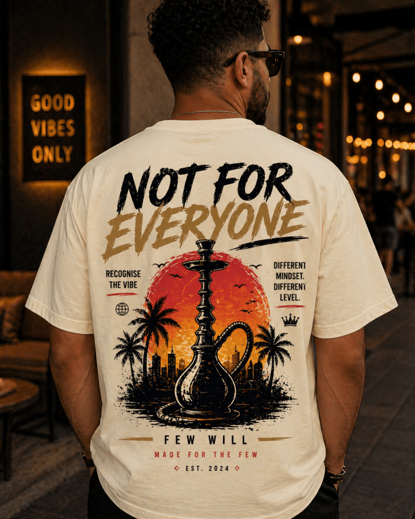 “Not For Everyone” Statement Tee - Shisha Shop
