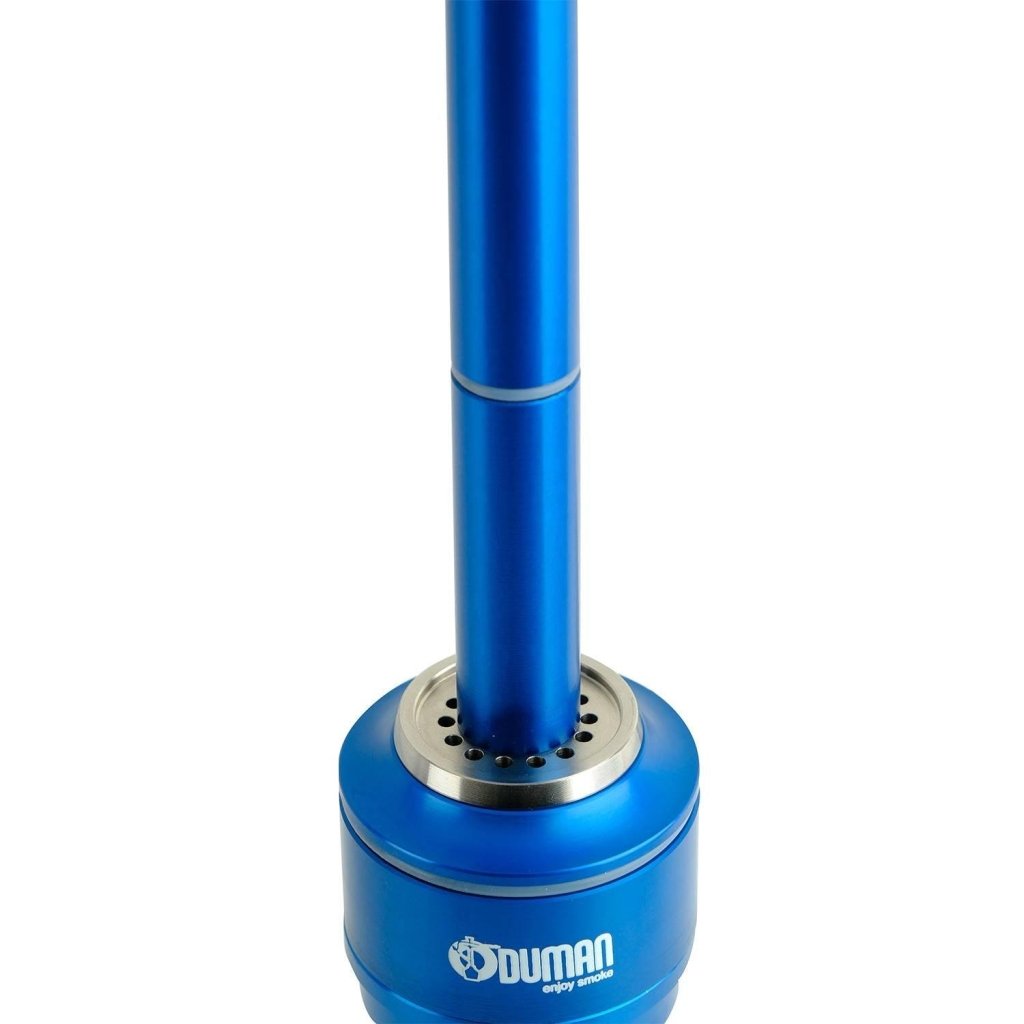 Oduman Nova Hookah | Shisha Pipe | Hookah - Clear Glass Blue - Shisha Shop